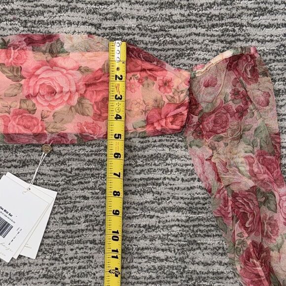 NWT Alamour The Label 2-Piece Shailee Midi Set Large Pink Floral - Picture 9 of 16